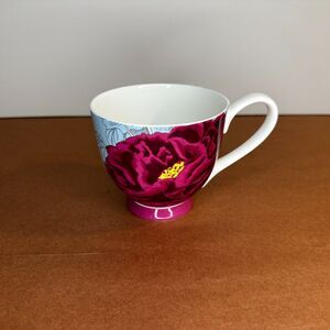 Portobello By Inspire Large 16oz Bone China Coffee Mug Tea Cup Pink Blue Floral